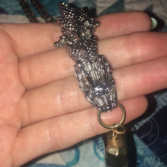 BCP Jewelry Quartz Dragon necklace - Picture 3 of 3